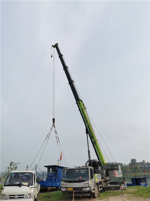 廊坊市桥梁建设吊装案例